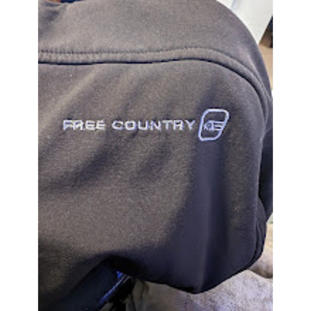 Free Country Women's Black Full Zip Hooded Jacket Size Medium Winter Ski Outdoor - Picture 5 of 5